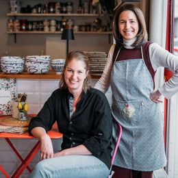 Clara Aue und Katharina Schinner-Krendl