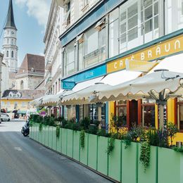 Das Café Bräunerhof in der Stallburggasse