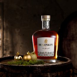 RuMonkey in der Edel-Flasche