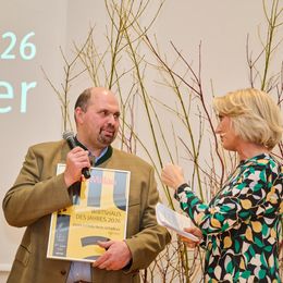 Hannes Tschida mit Martina Hohenlohe