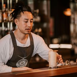 Kan Zuo im Salon Bökermann