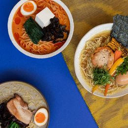 Ramen mit Tofu oder Fleisch