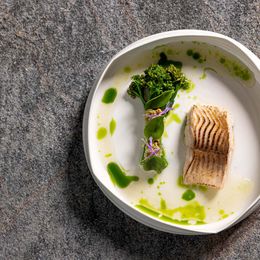 Kreation aus der Forelle