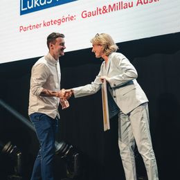 Martina Hohenlohe bei der Verleihung