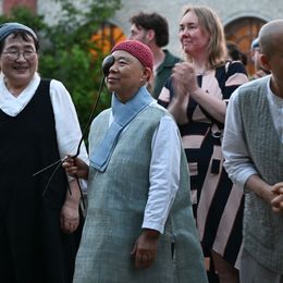 Jeongkwan Snim bei ihrem Dinner in Wien