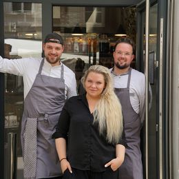 v.l.n.r.: Kris Kolaja, Julia Schmid und Marcus Pamer