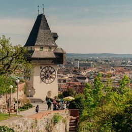 Grazer Uhrturm auf dem Schlossberg