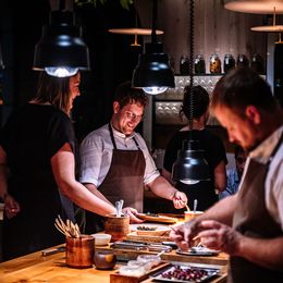 4-Hauben-Restaurant Stand in Budapest
