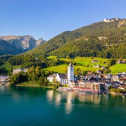 Die malerische Region Wolfgangsee