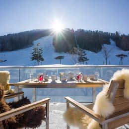 Herrliche Sonnenterrasse