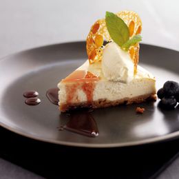 Traumdessert Cheesecake mit Parmigiano