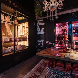 Restaurant mit begehbarem Dry-Ager