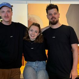 Gregor Schlögl, Katharina Trinko und Manuel Gruber