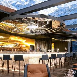 Die Rooftop-Bar im "The Secret Sölden"