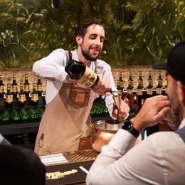 Mike Van Bruggen beim Finale in der Krypt Bar / Foto beigestellt
 