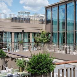 Begrünter Secret Garden im Dachgeschoss