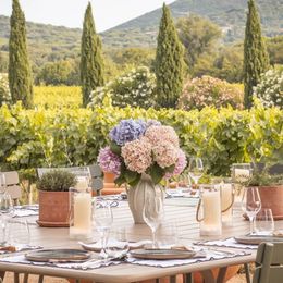 Savoir vivre – Sommerliches Setting am Weingut 