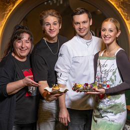 Renate Zierler, Timotheus Hollweg, Lukas Kienbauer und Anna Rosa Döller