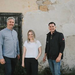 Wolfgang Hewarth, Ticiana Nagy und Jakob Holzmann