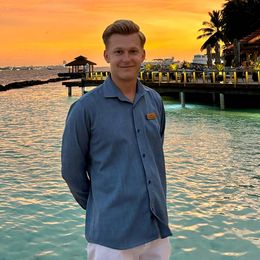 Felix Wetzlmaier im Kurumba-Resort