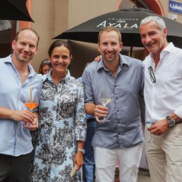 Sascha Ruhm, Eva Pariasek, Marcel Ruhm und Reinhard Pariasek