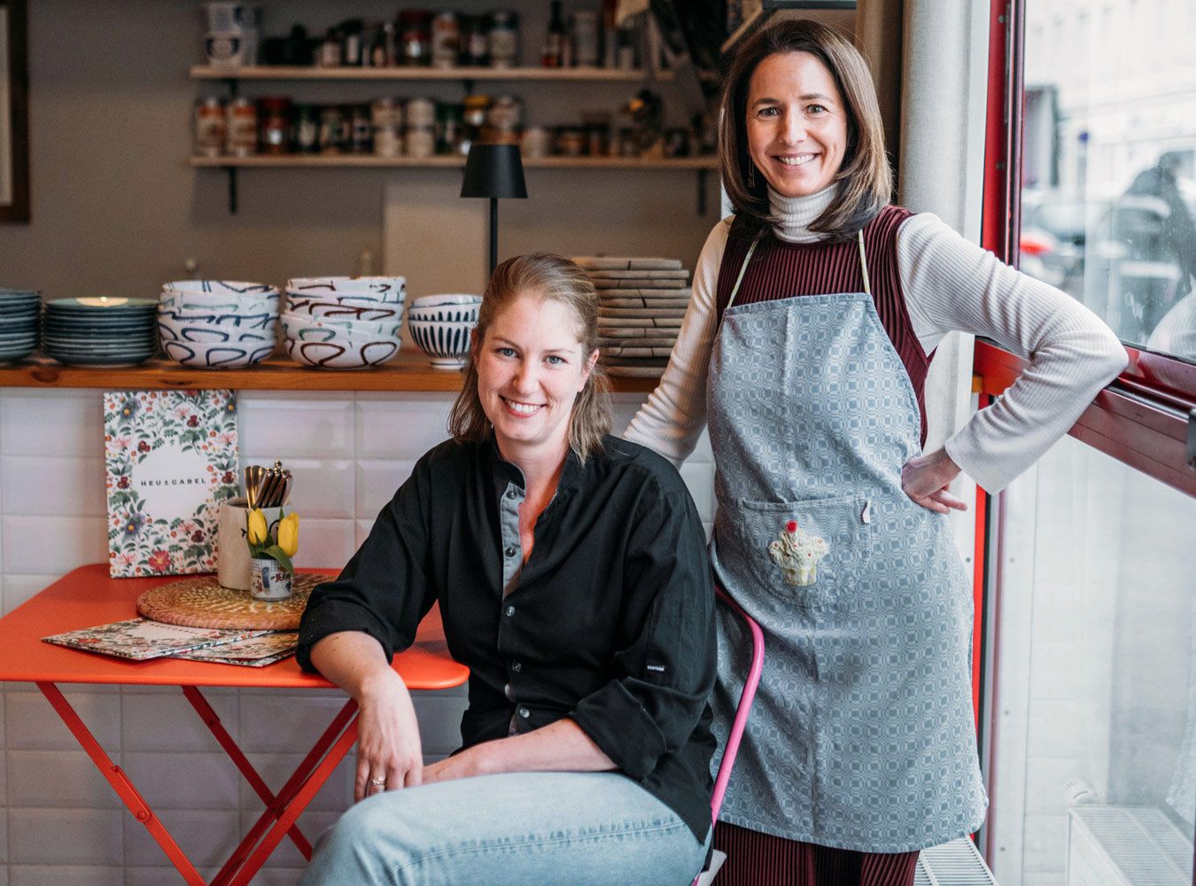 Clara Aue und Katharina Schinner-Krendl