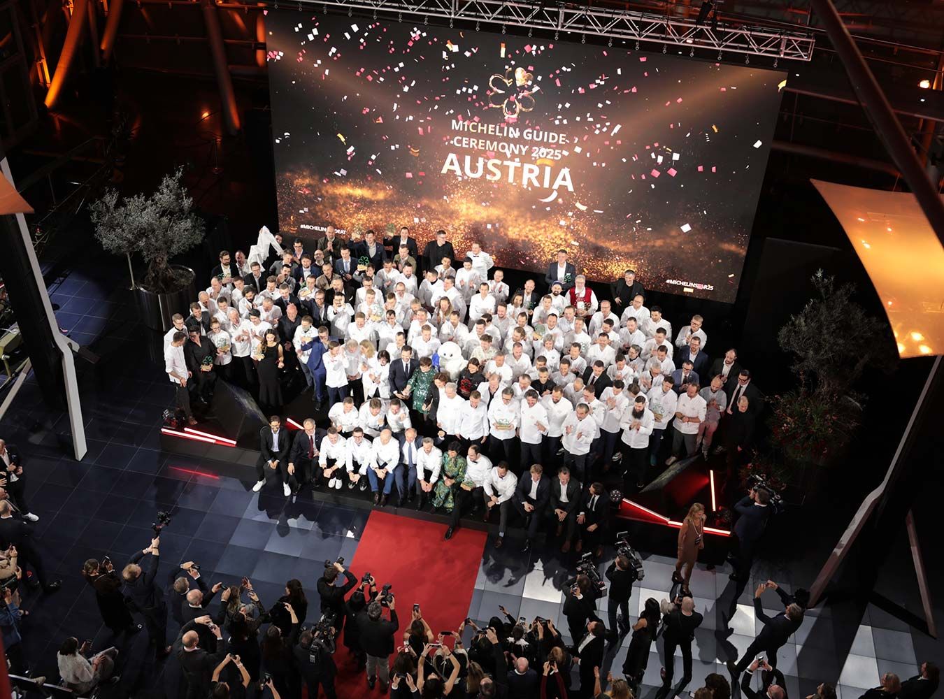 Michelin Ceremony im Hangar 7