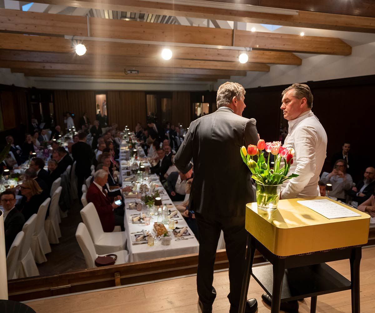 Karl Hohenlohe und Toni Mörwald