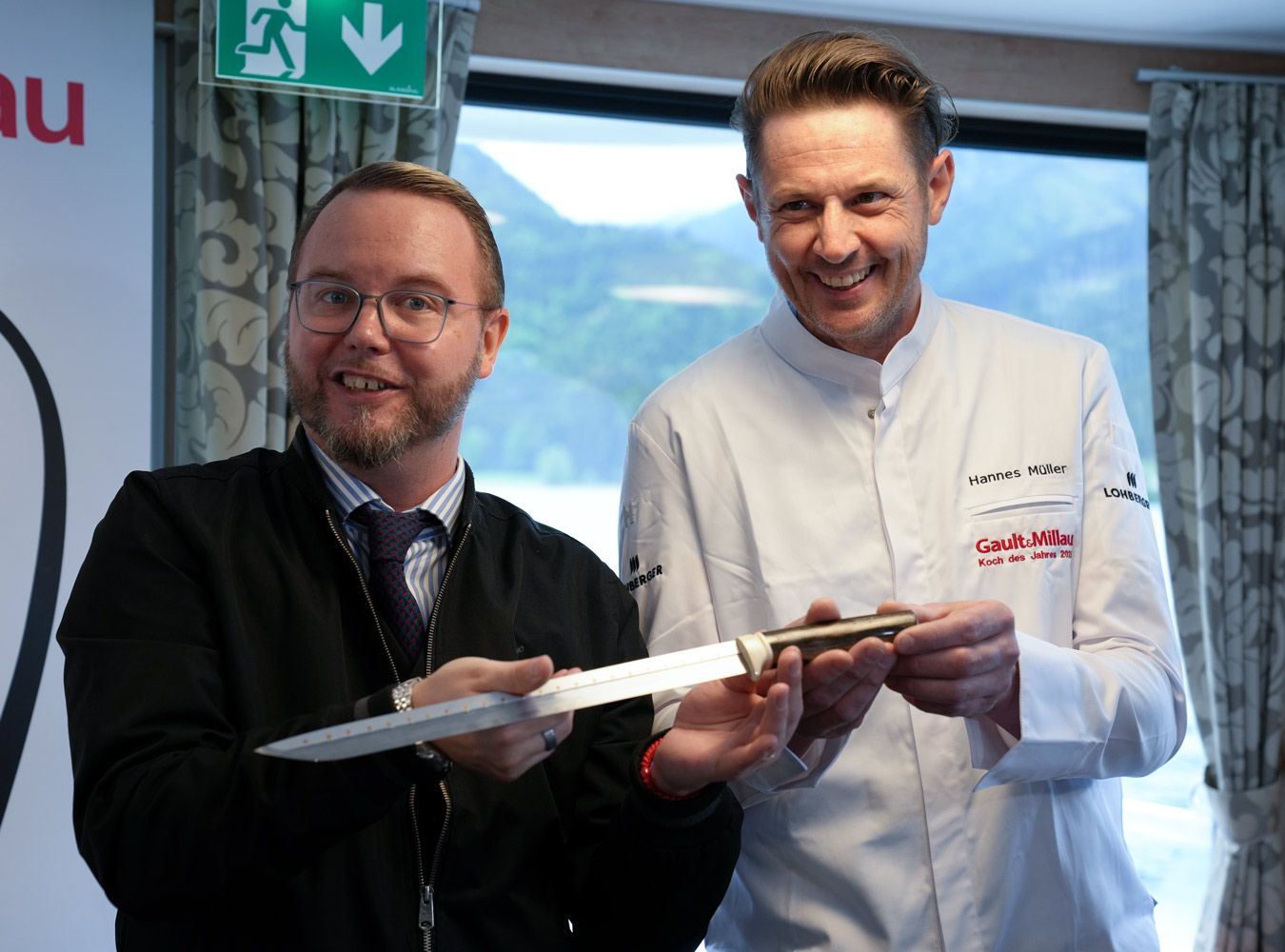 Wolfgang Schaffler und Hannes Müller