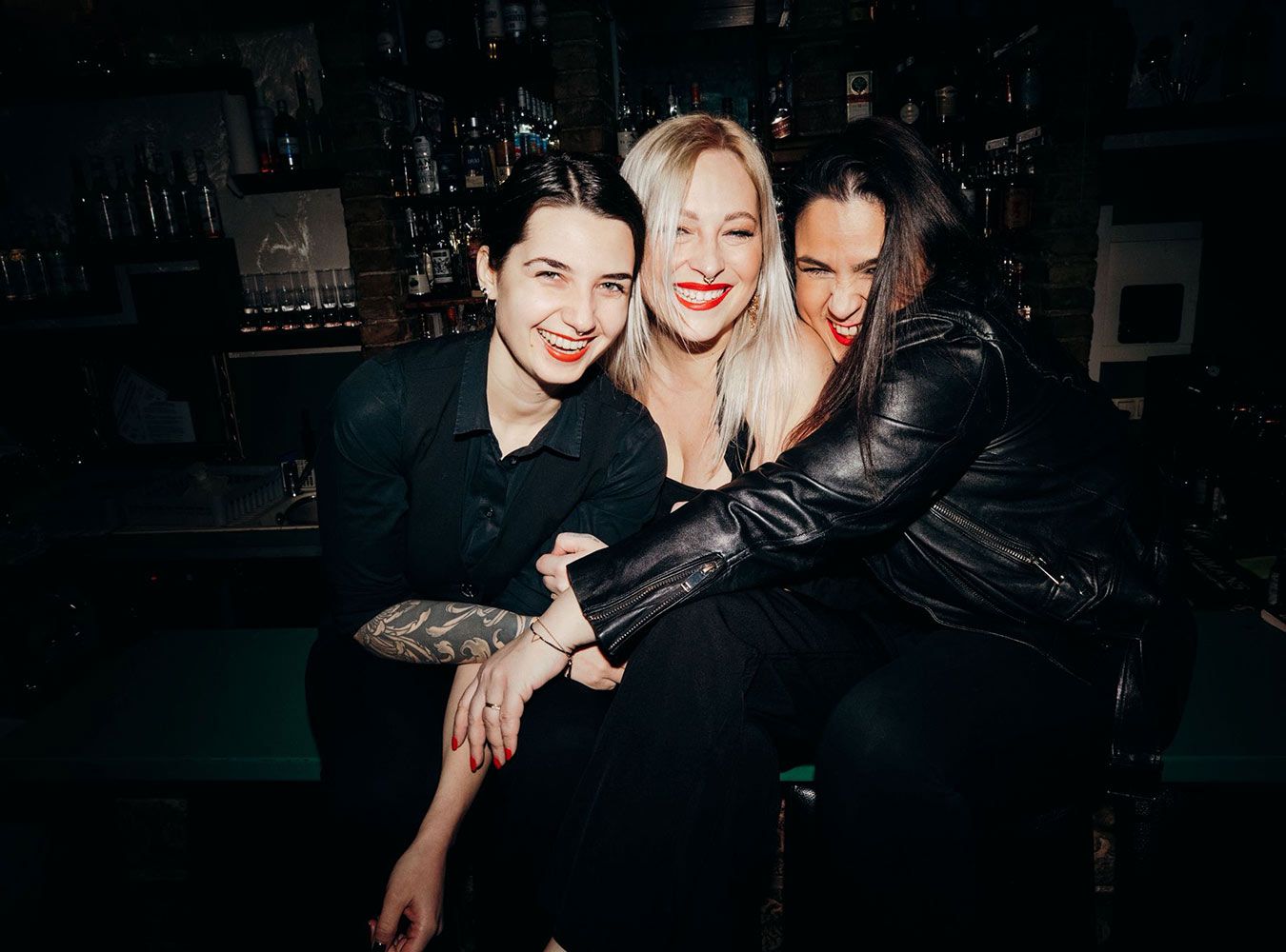 Katharina Gazda, Isabella Lombardo und Solmaz Engelhardt