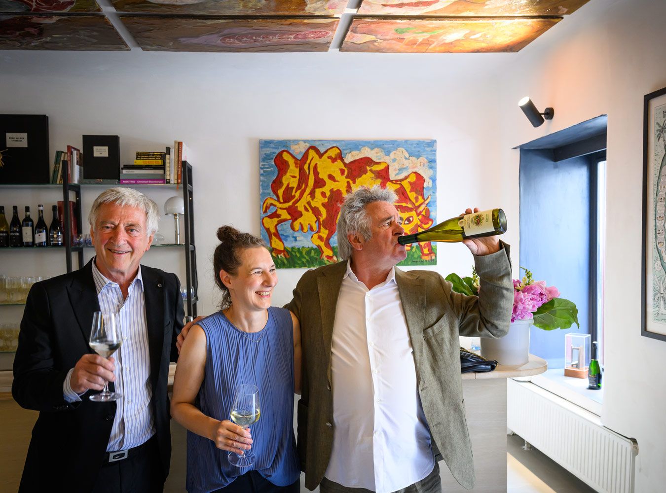 © Jürgen Schmücking Reinhard Diethardt, Manuela Moosbrugger und Paul Renner