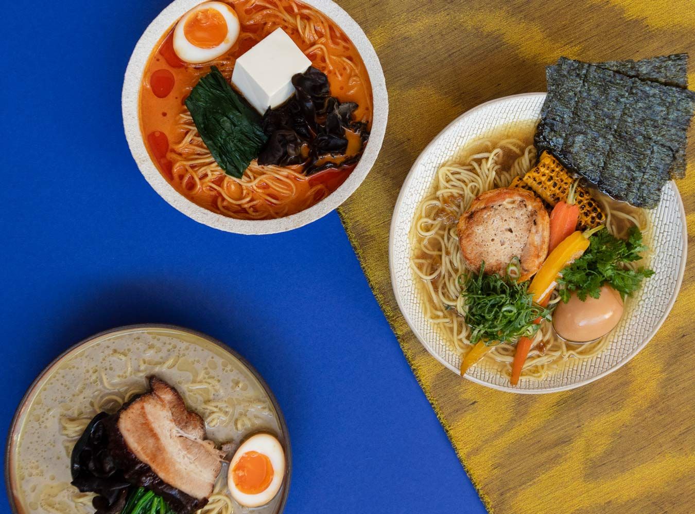 Ramen mit Tofu oder Fleisch