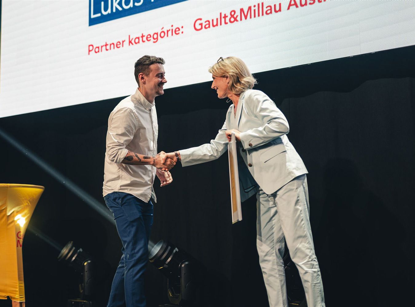 Martina Hohenlohe bei der Verleihung