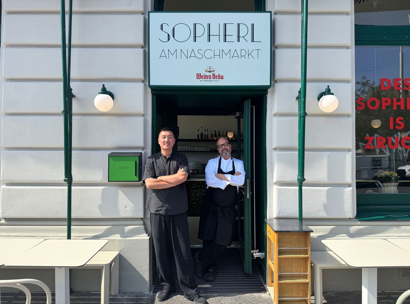 Jing Chen und Mike Köberl