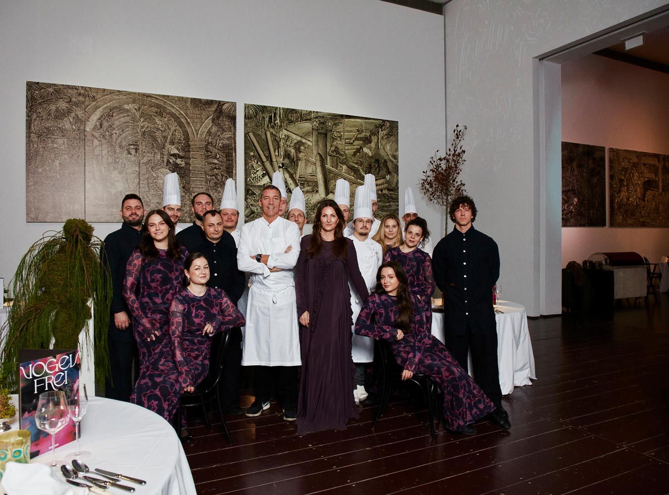 Taubenkobel-Team im Atelier Augarten