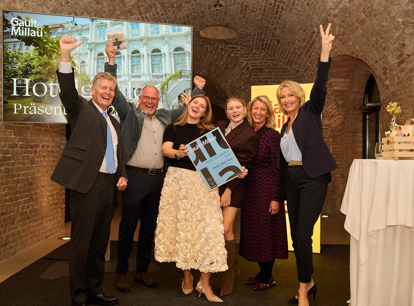 Karl und Martina Hohenlohe mit Familie Gröller