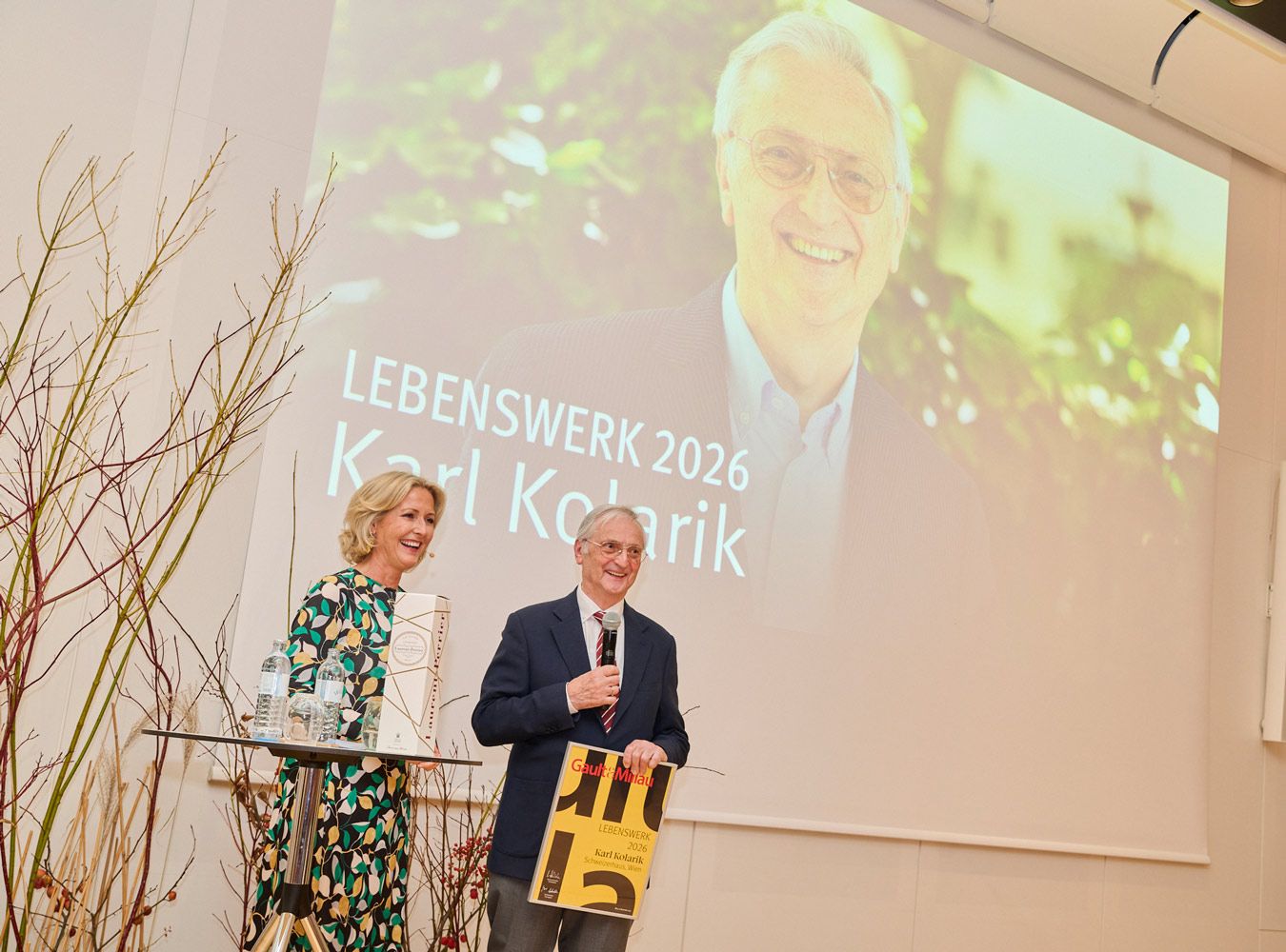 Martina Hohenlohe und Karl Kolarik