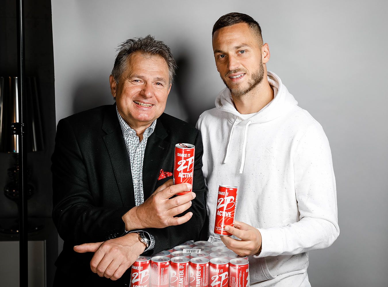 Dr. Armin Breinl und Marco Arnautovic