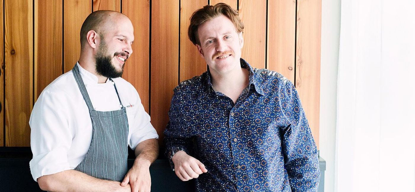 Micha Schäfer und Billy Wagner