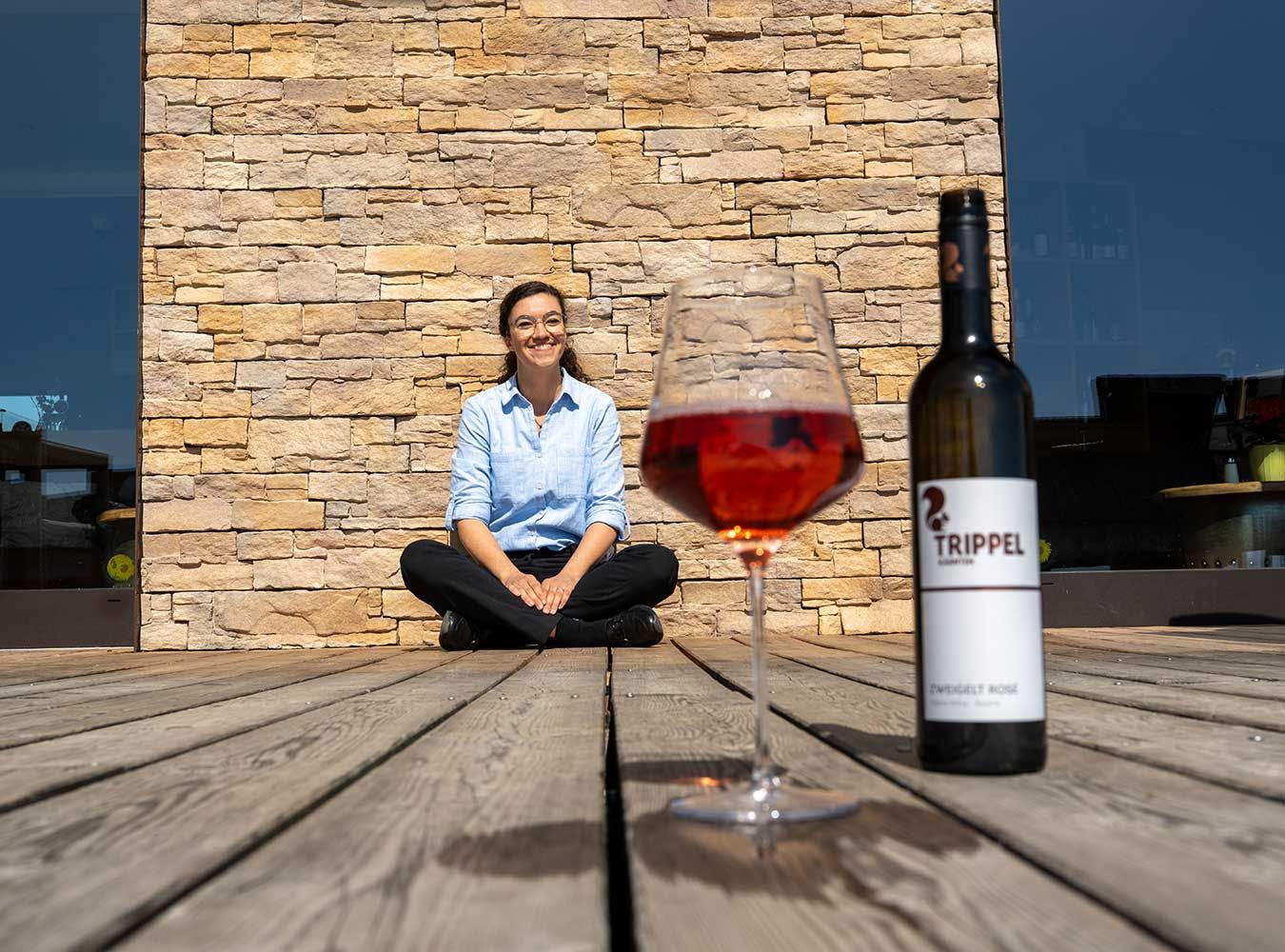 Laura Moser am Trippelgut