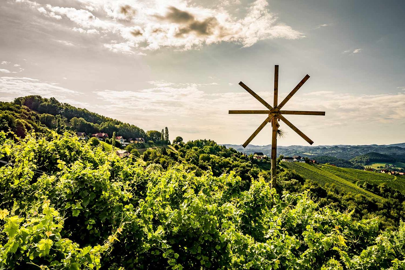 Der Klapotetz wacht über die Reben