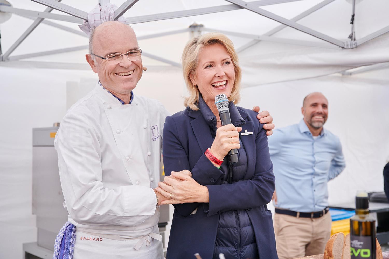 Rudi Obauer und Martina Hohenlohe