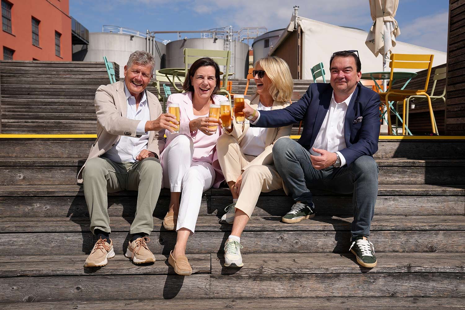 Karl Hohenlohe, Christiane Wenckheim, Martina Hohenlohe, Markus Raunig