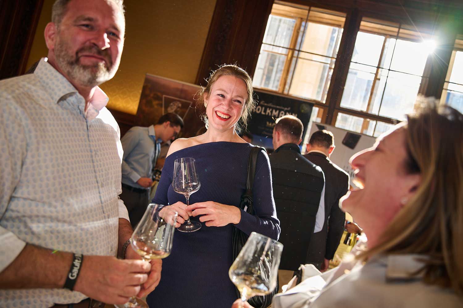 Entspanntes Verkostungsambiente