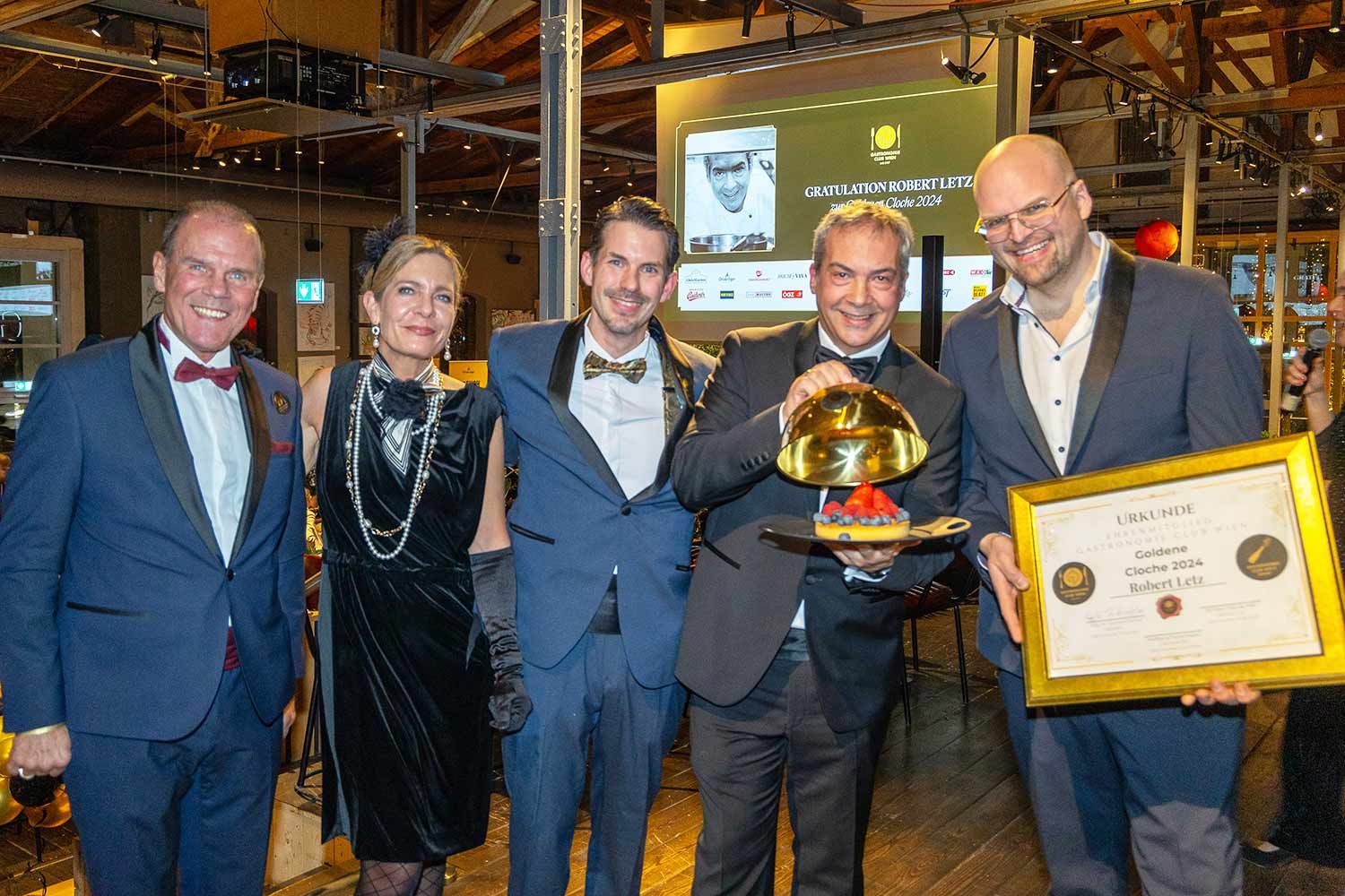 Feierliche Preisübergabe