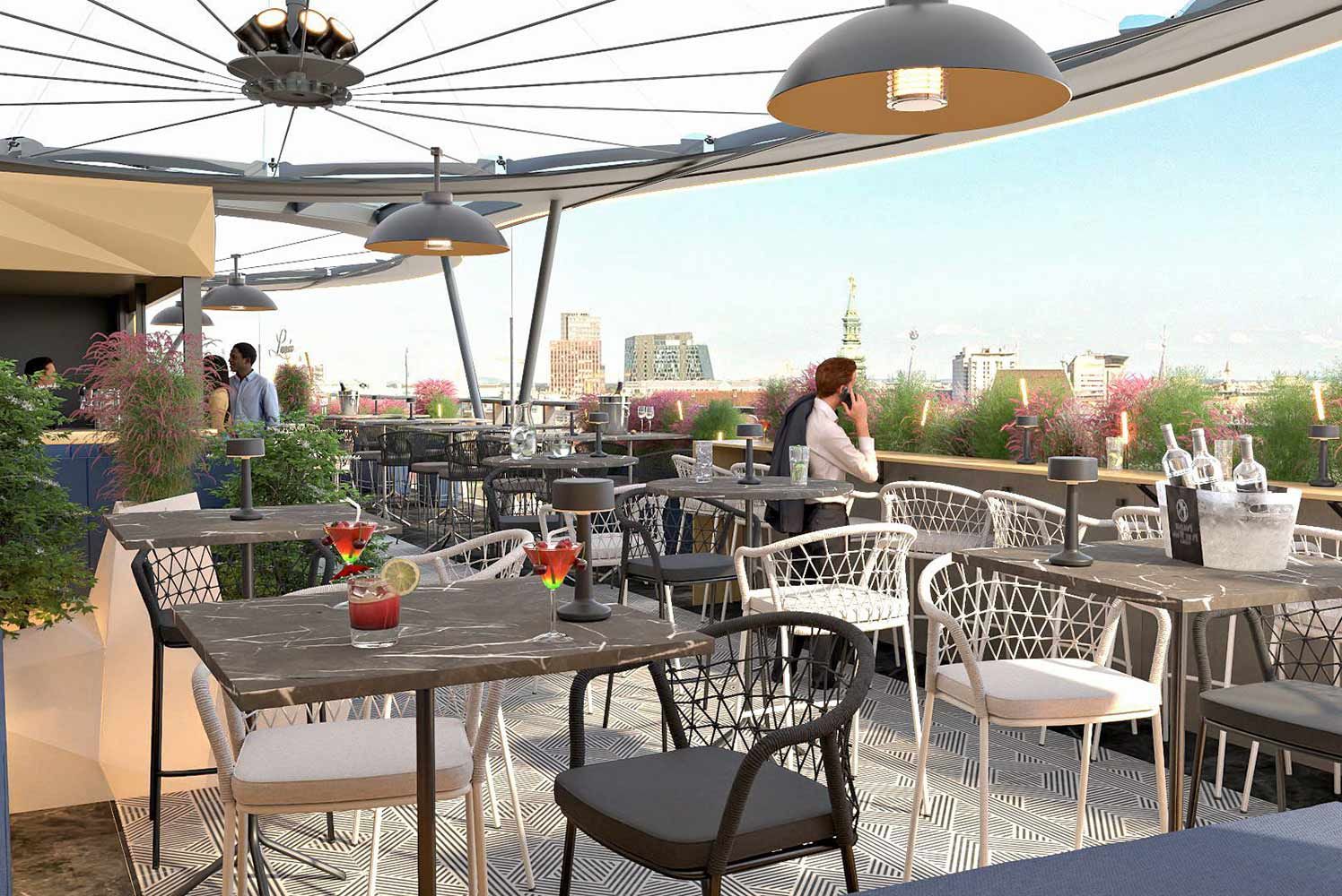 Rendering Lamée Rooftop