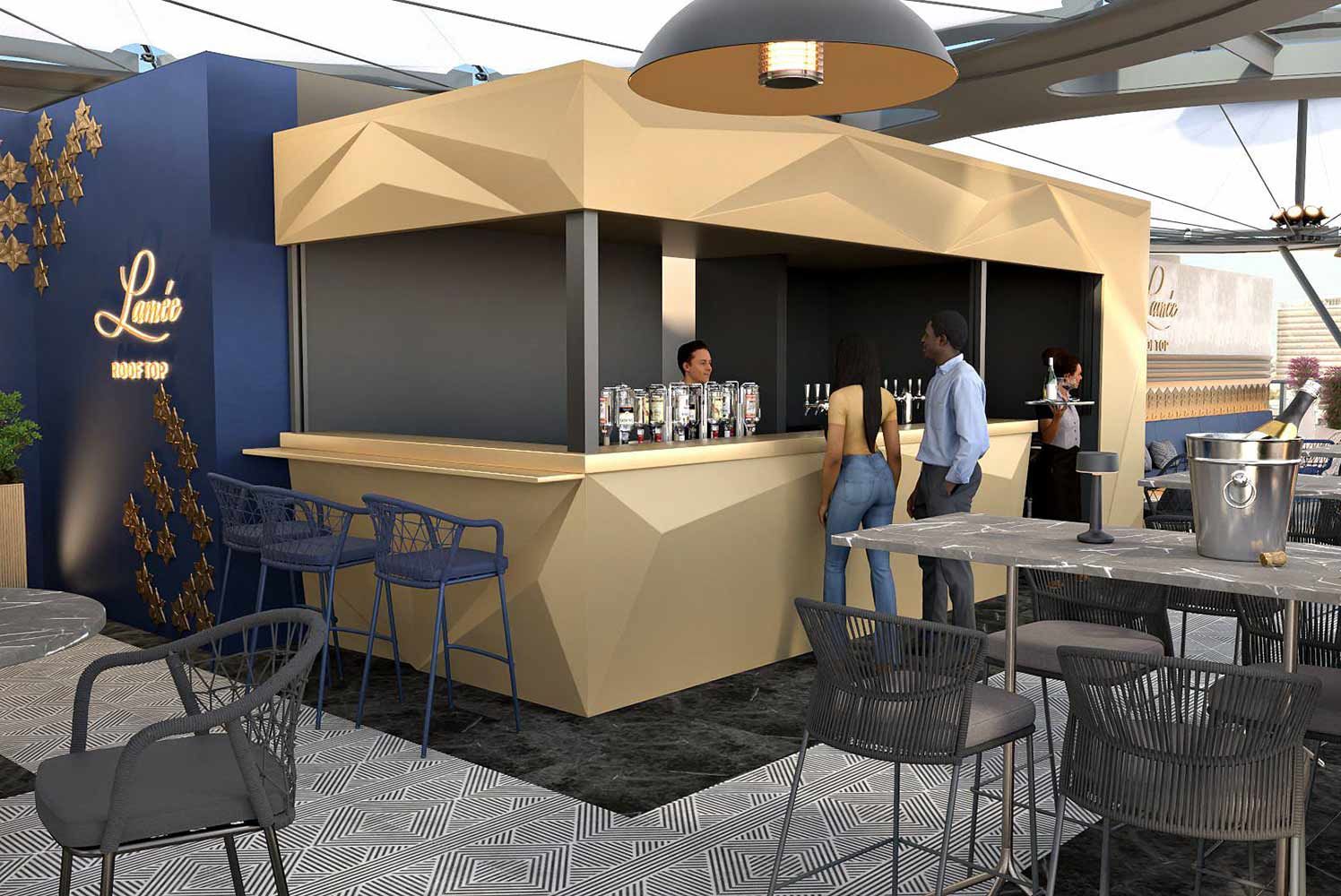 Rendering Lamée Rooftop