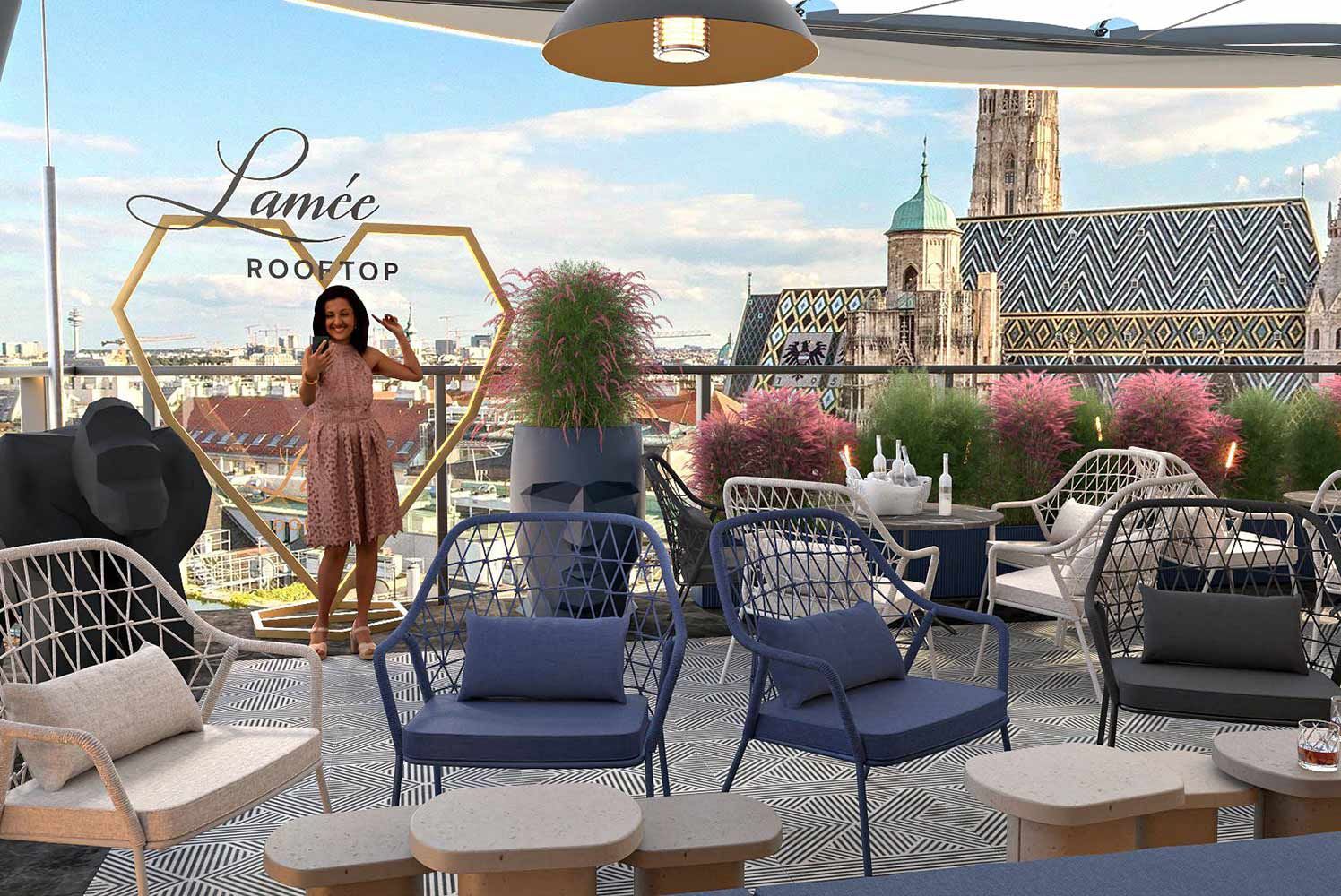 Rendering Lamée Rooftop