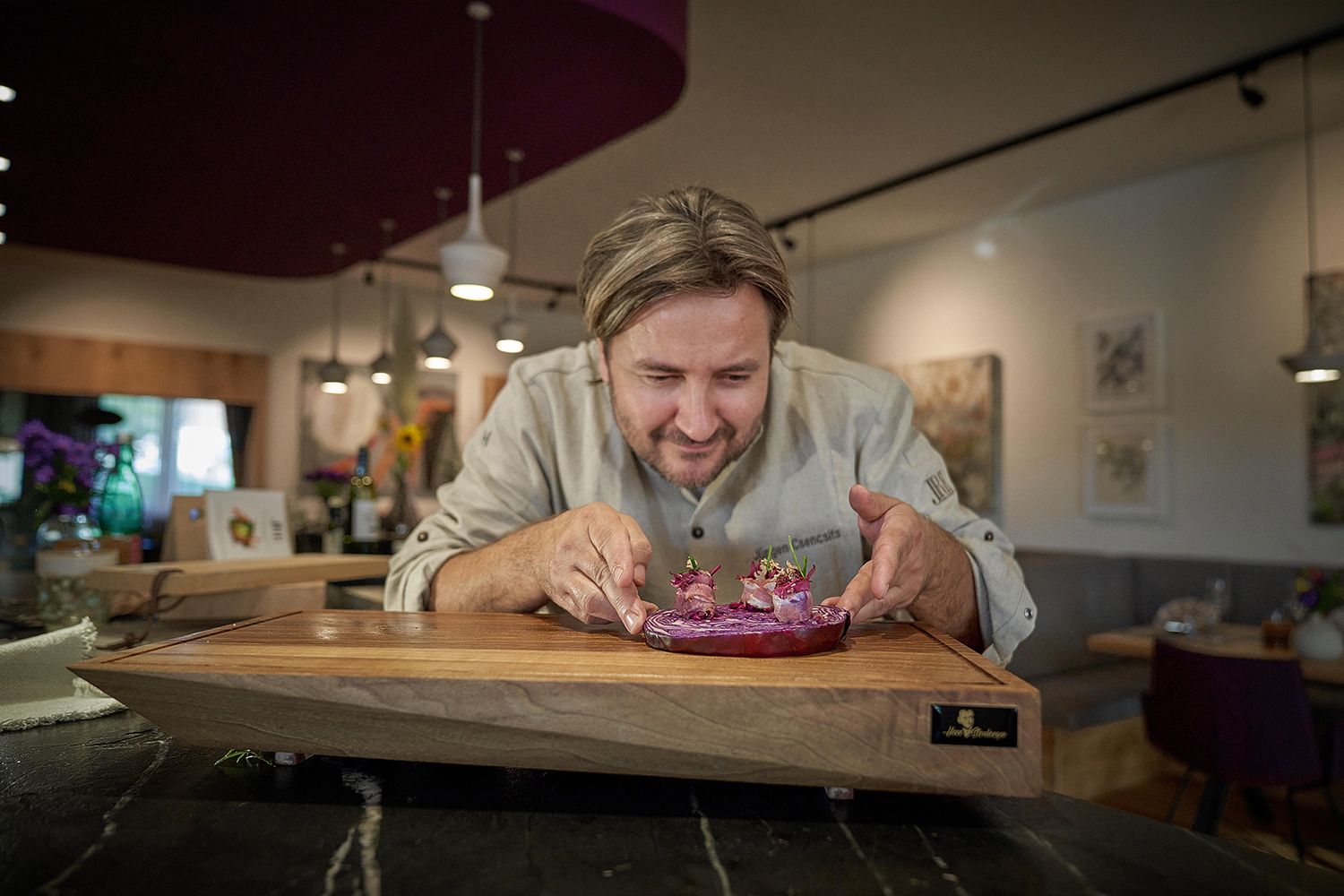 Küchenchef Jürgen Csencsits