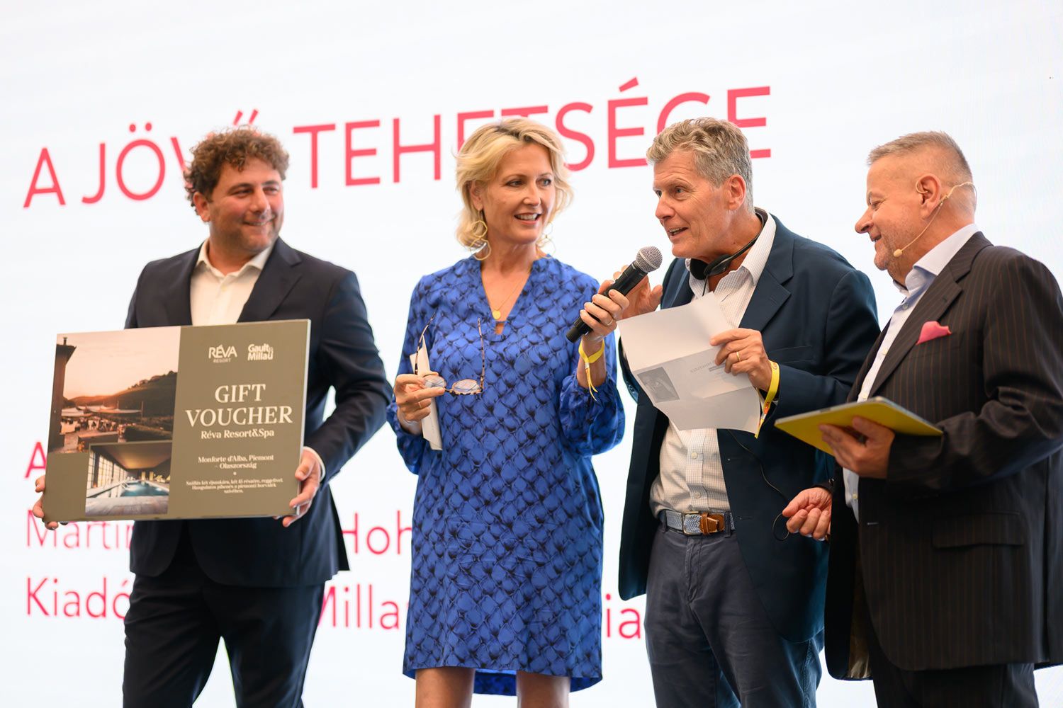 Martina und Karl Hohenlohe bei der Präsentation